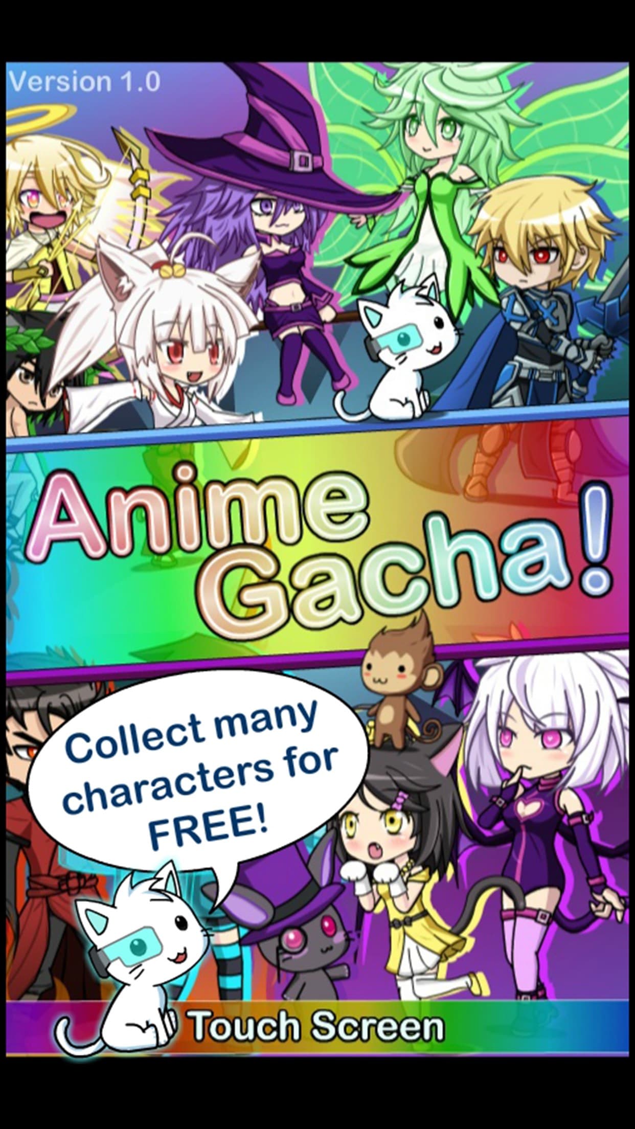 Anime Gacha! (Simulator & RPG) screenshot 1 - screenshot