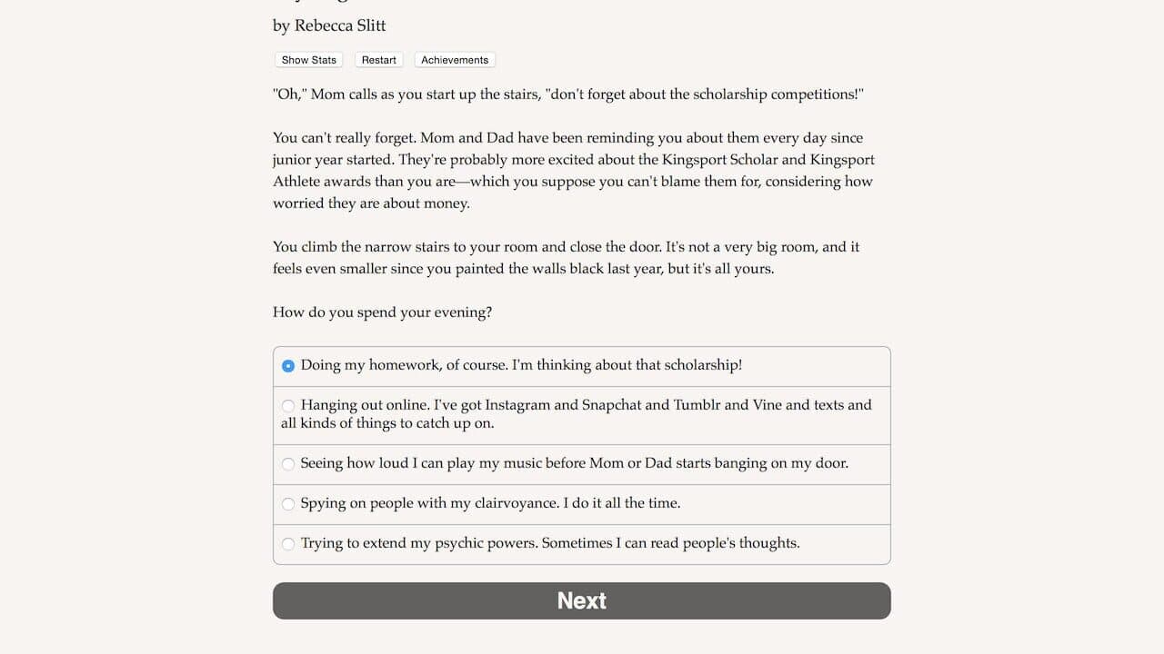Null - screenshot