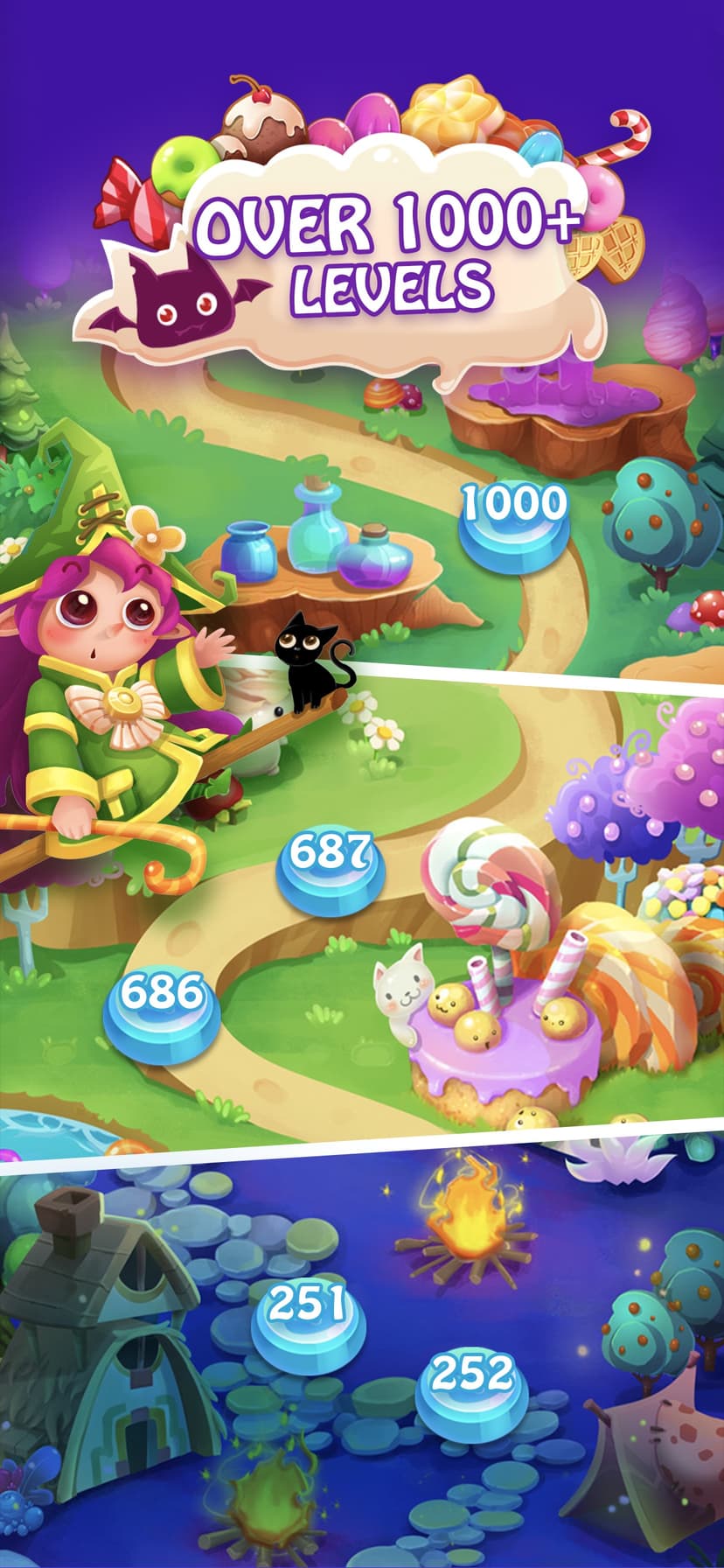Candy Fever - Match 3 Games screenshot 4 - screenshot