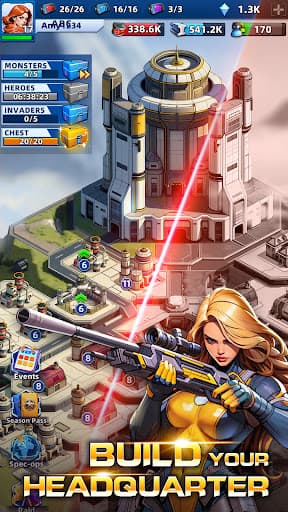 Superhero & Puzzles Match3 RPG screenshot 3 - screenshot