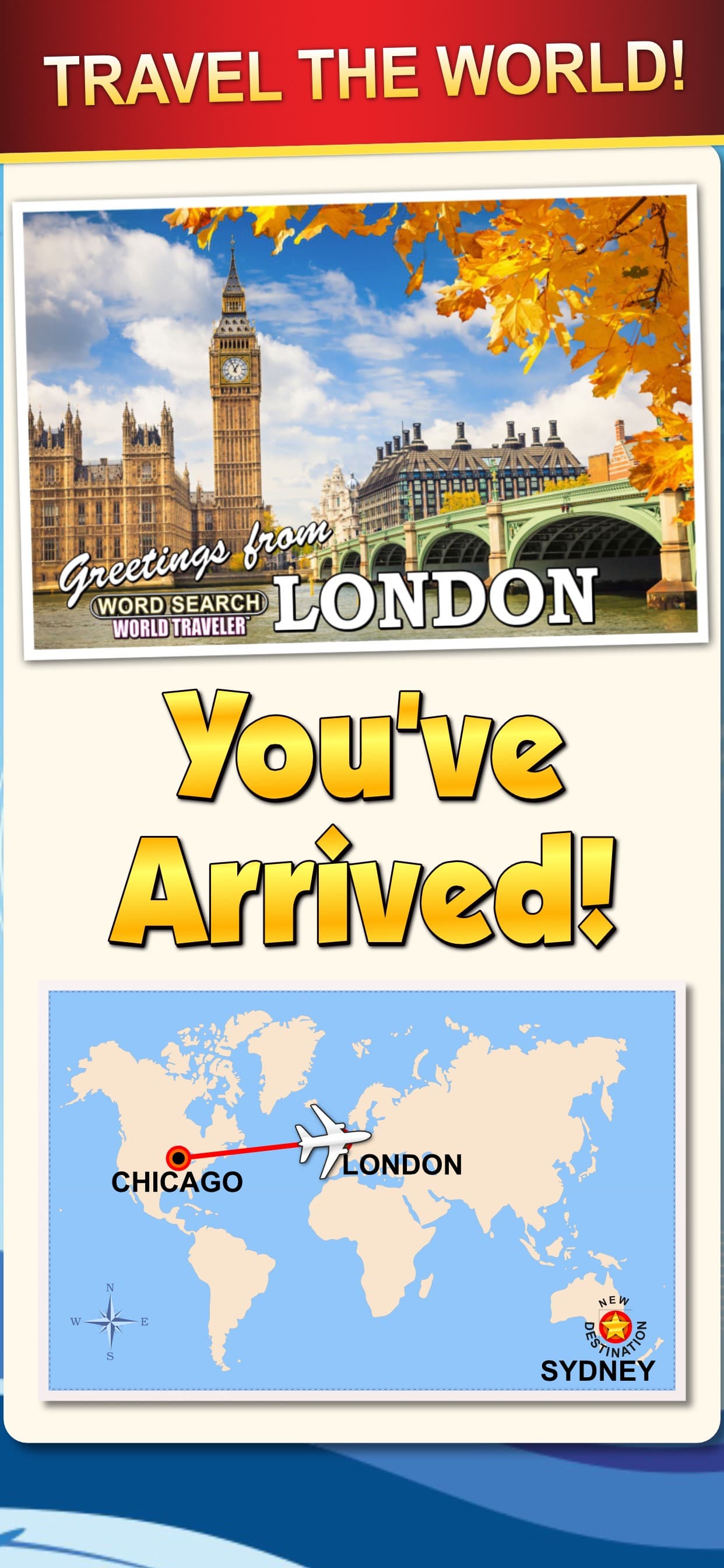 Word Search World Traveler screenshot 3 - screenshot