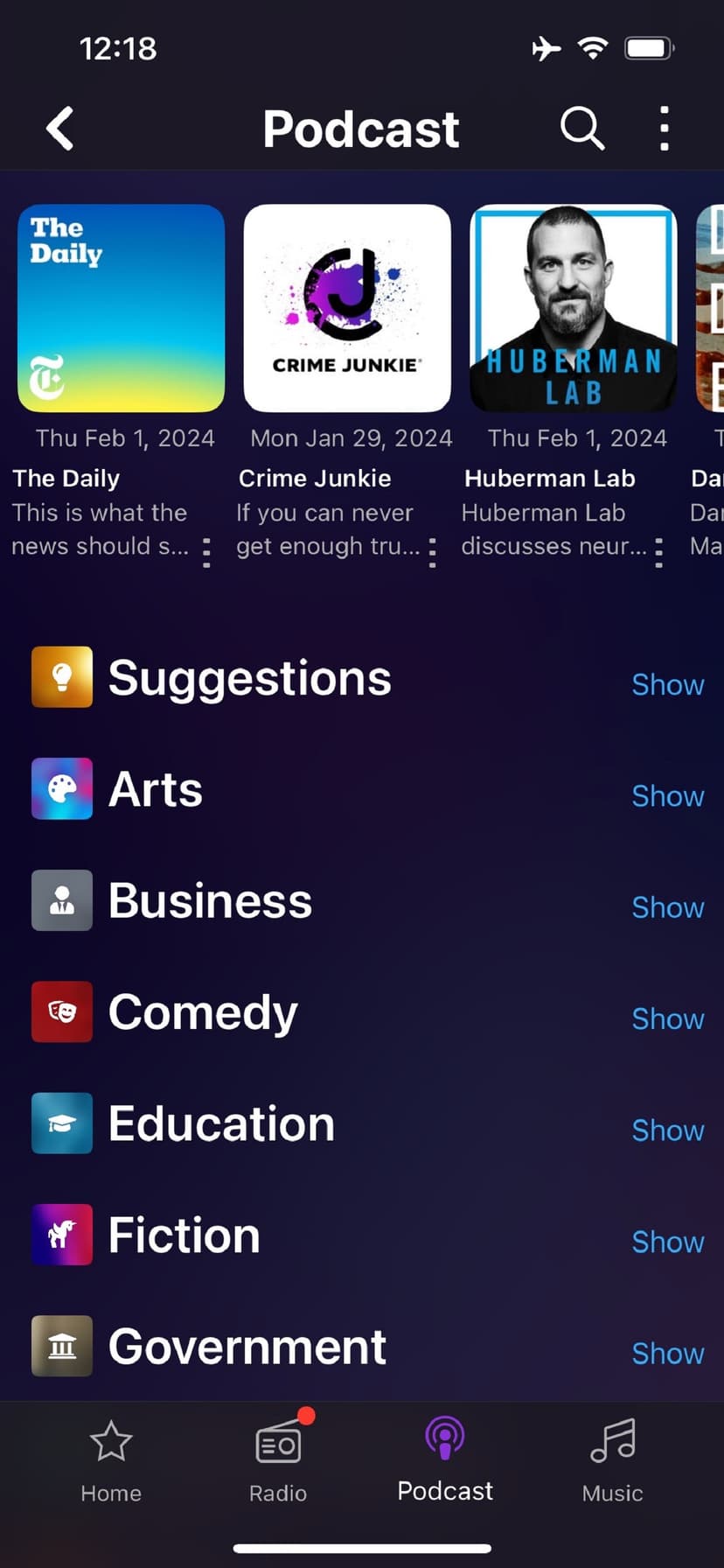 Audials Play - Radio & Podcast screenshot 7 - screenshot