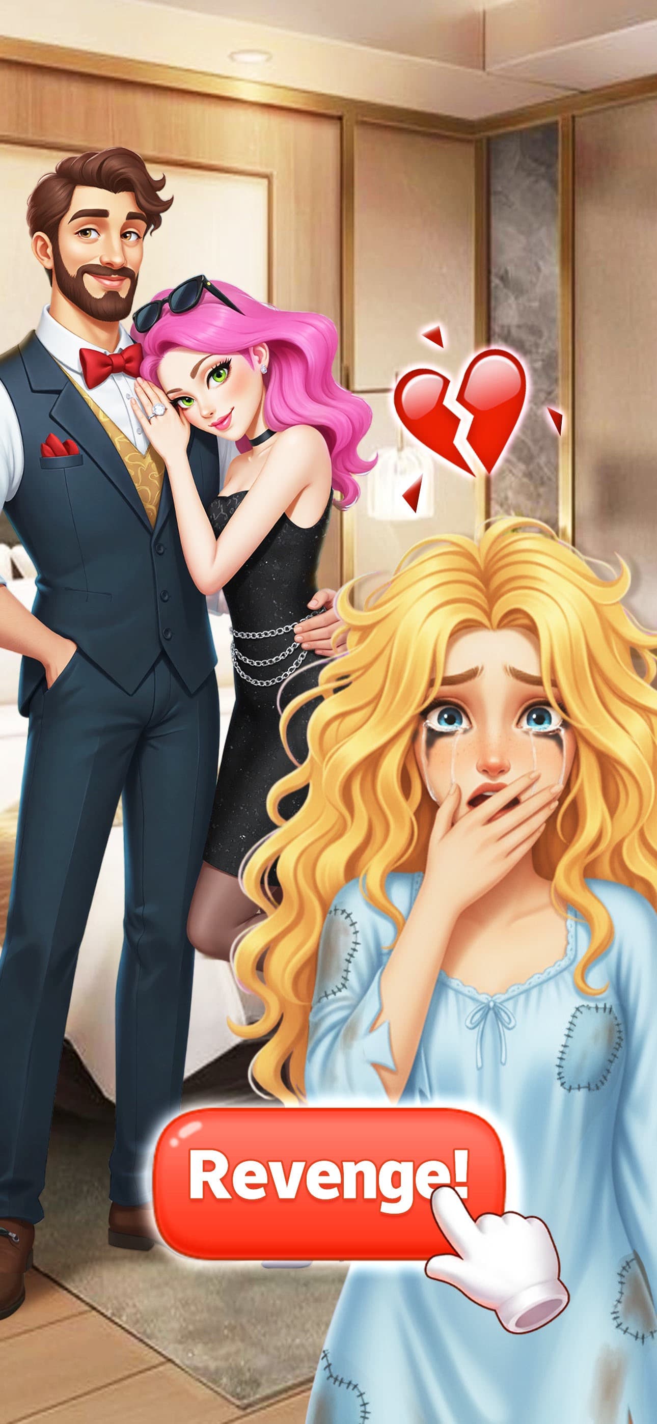 Beauty Merge - Makeup Story screenshot 1 - screenshot