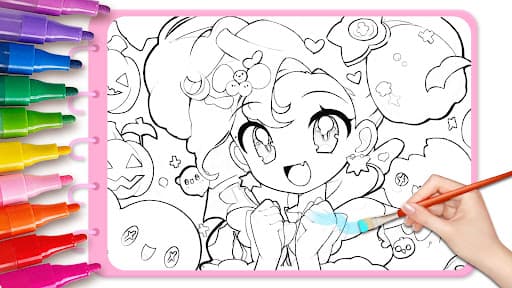 Cute Drawing : Anime Color Fan screenshot 8 - screenshot