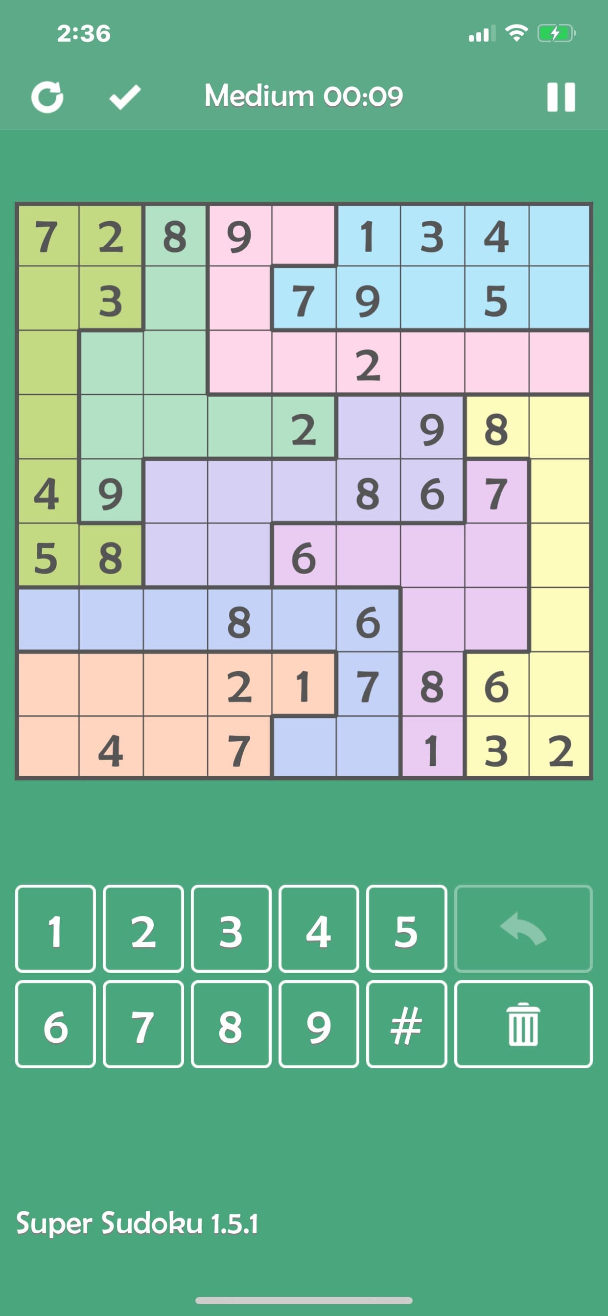 Super Sudoku - Brainstorming!! screenshot 2 - screenshot