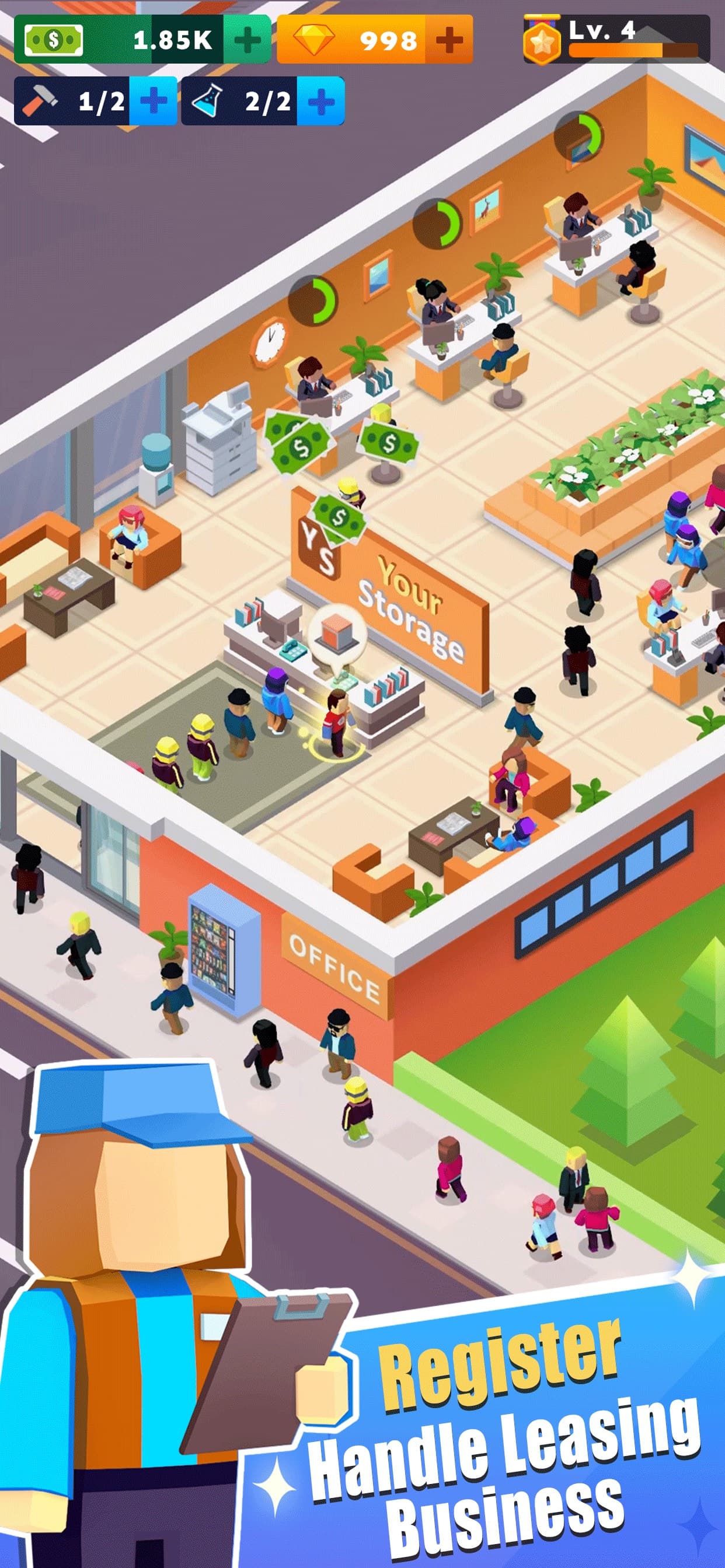 Storage Empire-Idle Tycoon screenshot 1 - screenshot