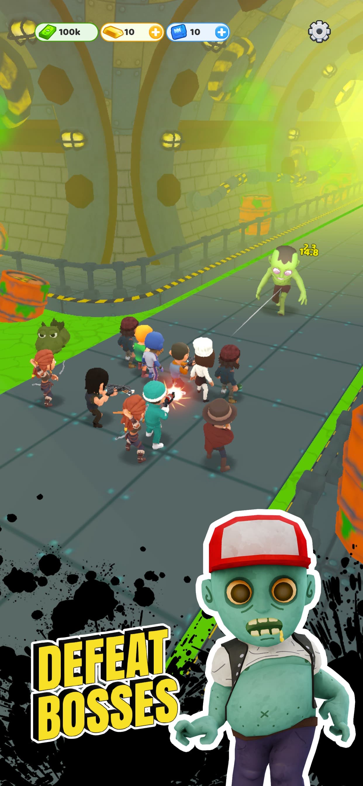 Survivor Idle Run: Z-RPG Game screenshot 4 - screenshot