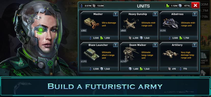 War of Nations: PvP Conflict screenshot 1 - screenshot