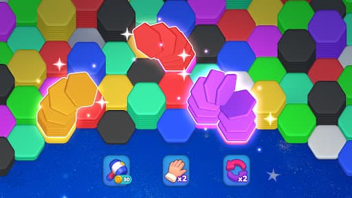 Hexa Merge: Tile Sort Puzzle screenshot 10 - screenshot