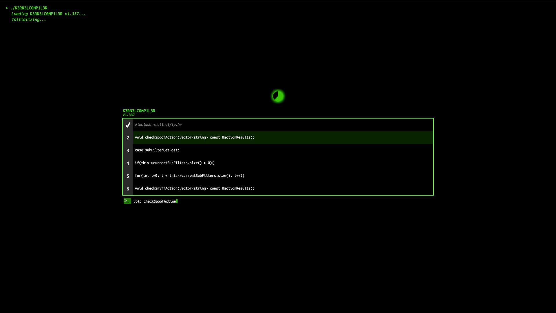 Null - screenshot