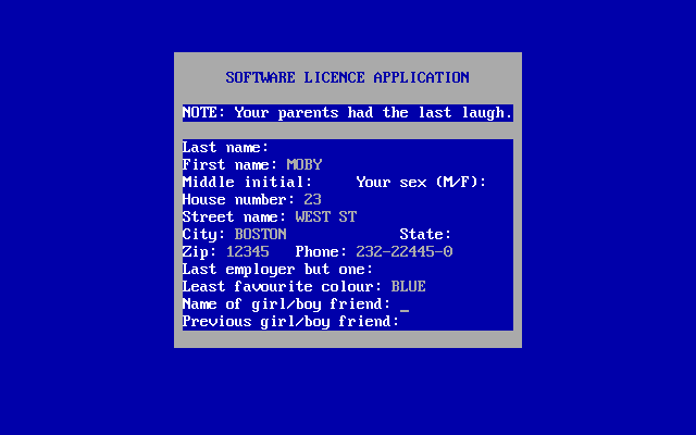 Null - screenshot