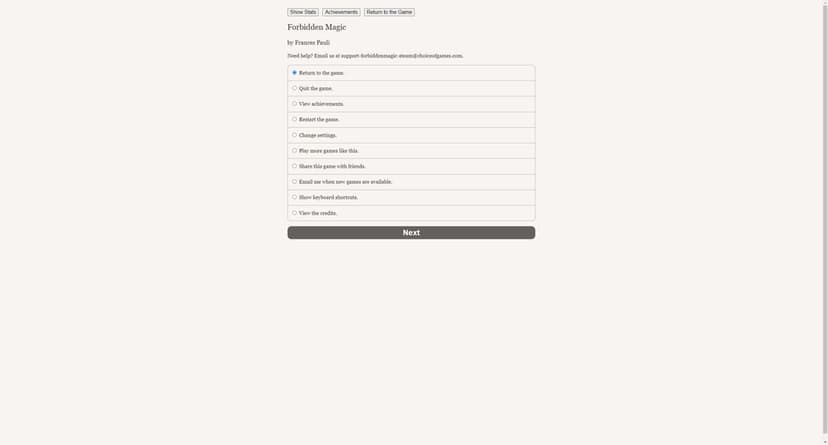 Null - screenshot