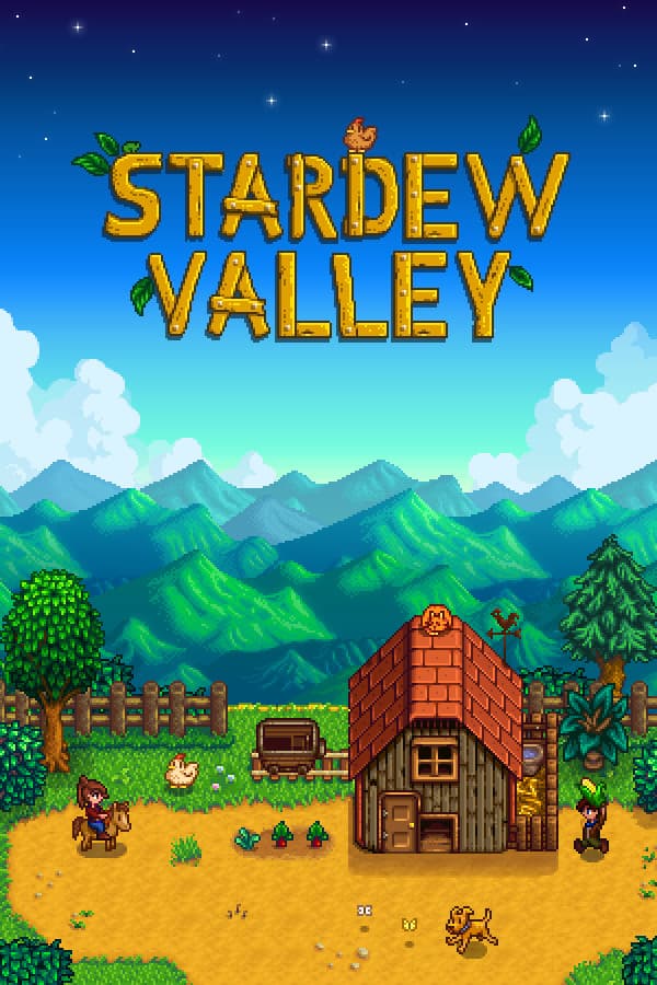Steam portrait for Stardew Valley.